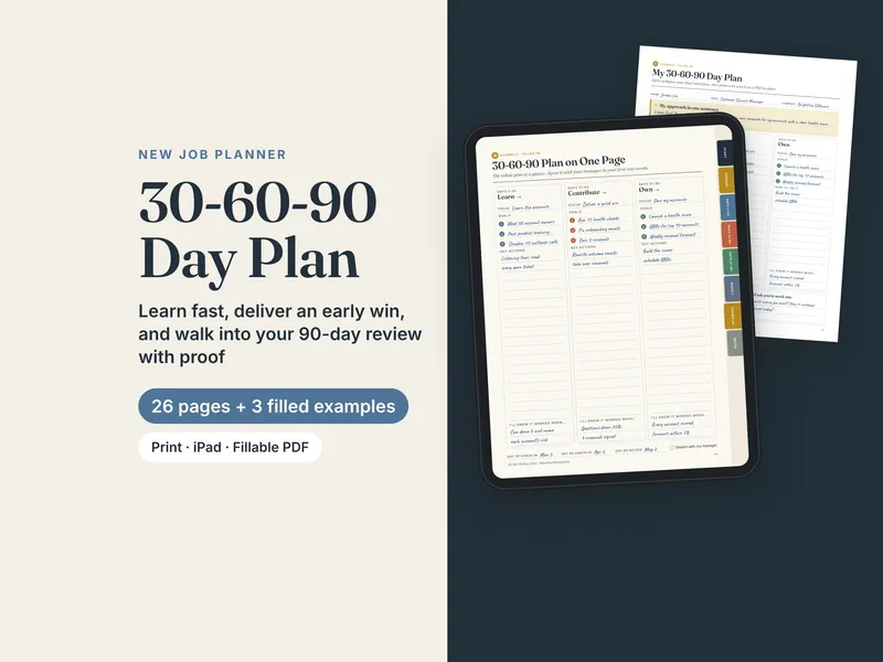 30-60-90 Day Plan listing image