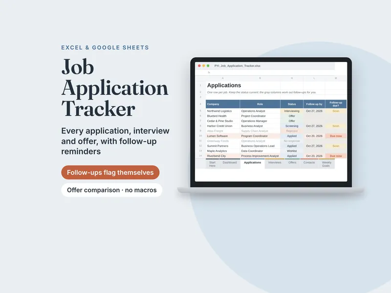 Job Application Tracker listing image
