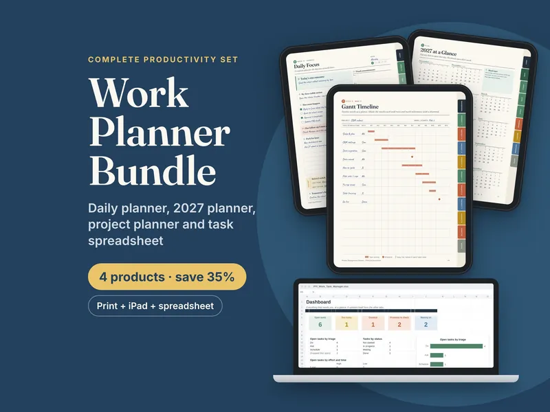 Work Planner Bundle listing image